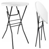 $75 pollilar Cocktail Table 28in Portable Folding