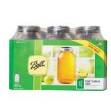 $23 Ball Wide Mouth Mason Jar 64 oz 6 pk