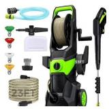 $199 Electric Pressure Washer, 2.5 GPM High Power