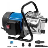$100 FLUENTPOWER 1HP Portable Garden Transfer Pump