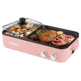 $60 Topwit Hot Pot Electric with Grill, 2 in 1 Ind