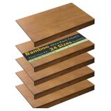 $112 Gashell Wire Shelf Covers, Bamboo Wire Rack C