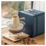 $98 Stove tea set, portable travel tea set, tea ma