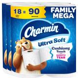 $29 Charmin Ultra Soft Cushiony Touch 2-Ply Toilet