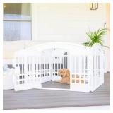 $60 Carlson 24-Inch 4-Panel Plastic Pet Playpen wi