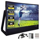 $160 Inflatable Projector Screen I Air-Tight No-Bl