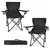 $34 WEIDIORME 2 Pack Lightweight Camping Chairs fo