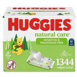 $40 Huggies Natural Care Sensitive Unscented Baby