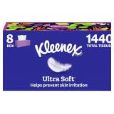$21 Kleenex Ultra Soft Facial Tissues, 8 Flat Boxe