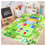 $33 Alphabet Rugs for Kids Playroom - ABC Rug for