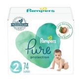 $28 Pampers Pure Protection Diapers Super Pack - S