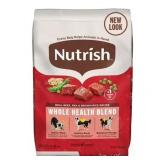 $38 Nutrish Real Beef, Pea & Brown Rice Recipe Who