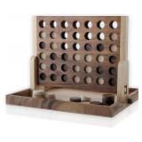 $85 Extra Large Wooden Four in a Row Game