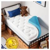 $90 OhGeni Cooling 4 Inch Twin XL Dual Layer Mattr