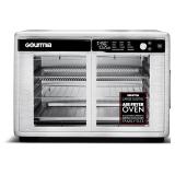 $129 Gourmia French Door Air Fryer Oven - 37 Qt La