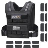 $120 APEXUP Adjustable Weighted Vest Men 20lbs/30l