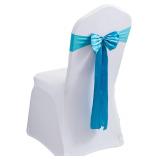 $136 Pack of 100 Spandex Sashes - Satin Chair Ribb