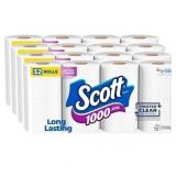 $81 2X-Scott 1000 Trusted Clean Toilet Paper, 32 R
