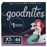 $40 Goodnites Girls Nighttime Bedwetting Underwear