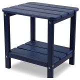 $51 realife Outdoor Adirondack Side Table, Rectang