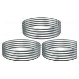 $55 3PCS 4x4x1FT Galvanized Raised Garden Bed Kit,