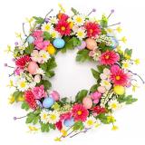 $22 18 inch Easter Wreath Decorations for Home Eas