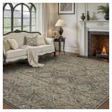 $100 RESARE-Area Rug 8X10 Rug for Living Room-Mach