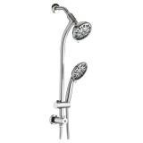 $73 High Pressure 48-Settings Shower Head with Han