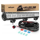 $41 Nilight - ZH405 LED Light Bar 25Inch 162W Spot