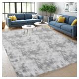 $71 POEMLAND Area Rugs 8 10 Soft Large Living Room