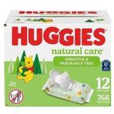 $23 Huggies Natural Care Sensitive Unscented Baby