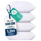 $20 Utopia Bedding Throw Pillows (Set of 4, White)