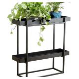 $90 2 Tier Plant Stand Indoor Outdoor - 29 x 9 x 2