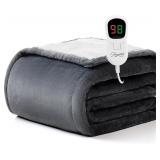 $28 Homemate Heated Blanket Electric Throw - 50'x6