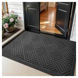 $32 PLEASOR Front Door Mat Outside Entrance, Dirt