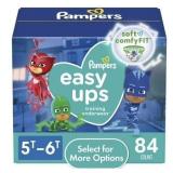 $46 Pampers Easy Ups PJ Mask Training Pants Toddle