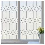 $106 Coavas Window Privacy Film Frosted Glass Wind