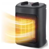 $26 Space Heater, 1500W Electric Heaters Indoor Po
