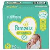 $48 Pampers Swaddlers Disposable Diapers Enormous