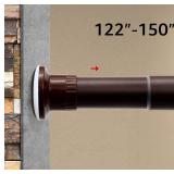 $47 ASHLEYRIVER Room Divider Tension Curtain Rod,T