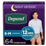 $57 Depend Night Defense Incontinence Disposable U
