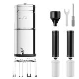$130 Gravity Water Filter System, 2.25G Stainless