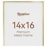 $42 Heimlove 14x16 Aluminum Picture Frame, Metal P
