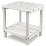 $47 realife Outdoor Adirondack Side Table, Rectang