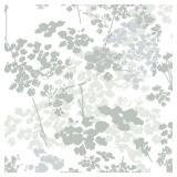 28.18 sq. ft. Queen Anne'S Lace Peel and Stick Wal