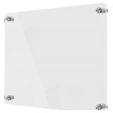 $106 Acrylic Dry Erase Board, Wall Mount, Frameles