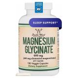 $17 Magnesium Glycinate 400mg for Sleep, Relaxatio