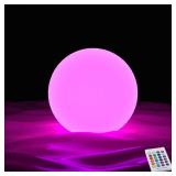 $11 YESIE Rechargeable Floating Pool Lights, 3-Inc