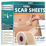 $10 Silicone Scar Tape - 60' x 1.6' Roll - 1.5M, S
