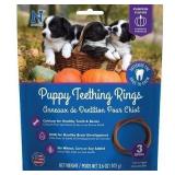 $16 N-Bone Puppy Teething Ring - Pumpkin Flavor- 3